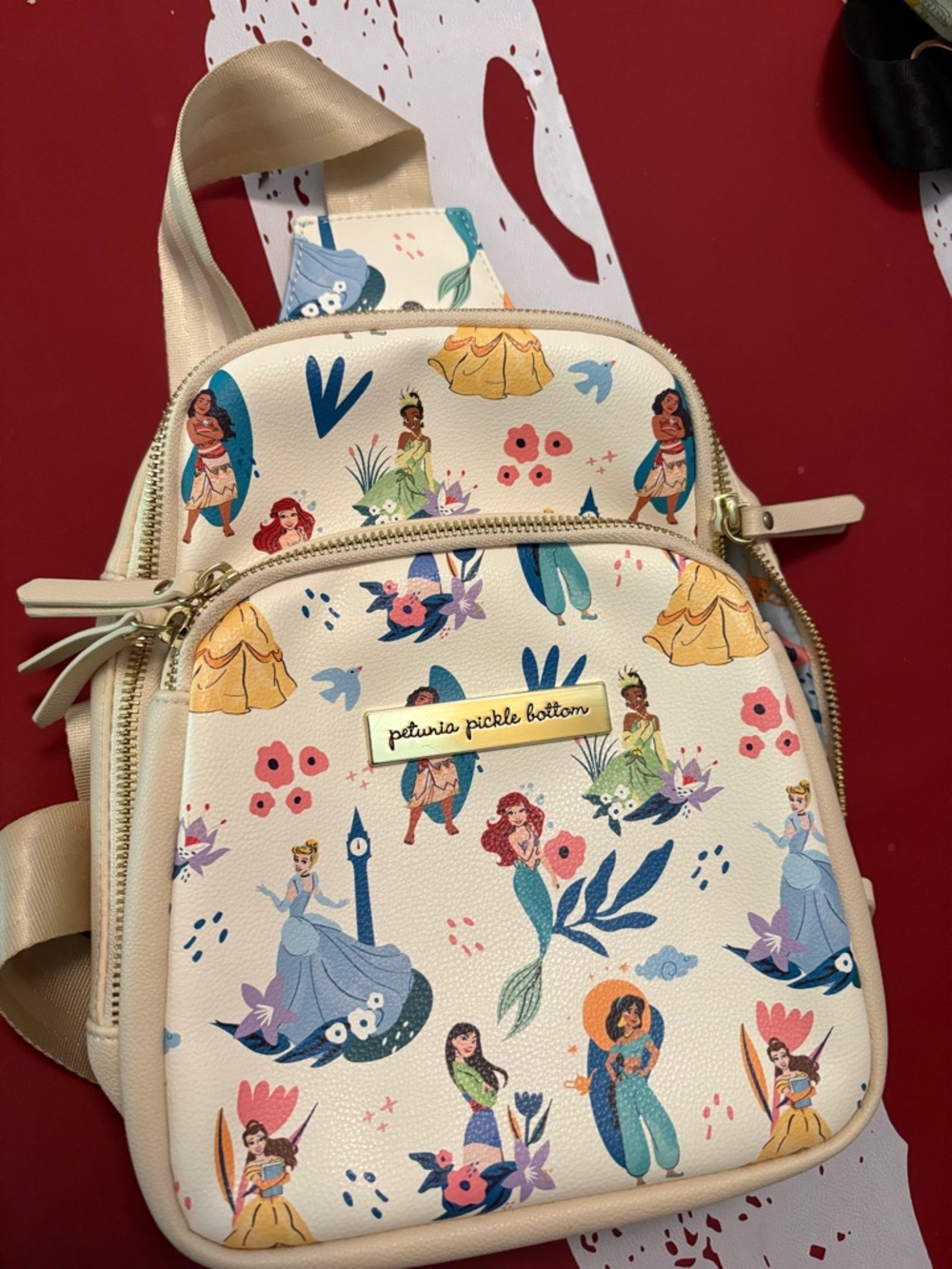 Disney Princess Petunia Pickle Bottom Criss Cross Sling Bag